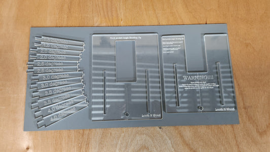 Neck Pocket Angle Routing Jig